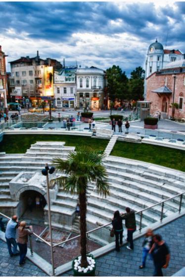 Студио Римски Стадион Plovdiv Buitenkant foto